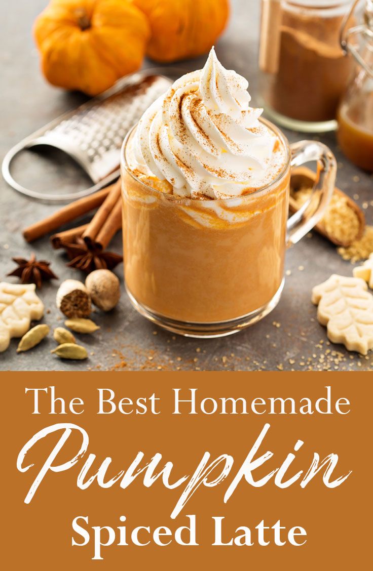 the best homemade pumpkin spiced latte