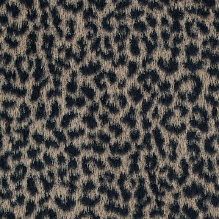 an animal print pattern is shown in black and grey colors, with white spots on the fur