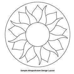 an image of a sun in the middle of a circular shape with text that reads simple african design layout