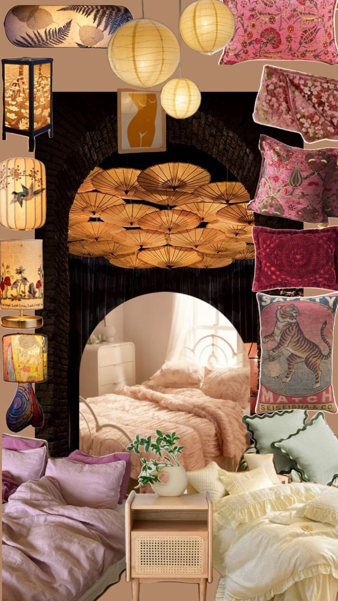 Old World Maximalism, Libra Bedroom, Chic Bedroom Aesthetic, Eccentric Bedroom, Maximalist Bedroom, Dorm Room Inspiration, Dream House Rooms, Dreamy Bedrooms, Room Planning