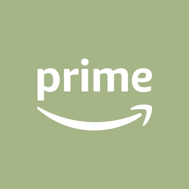 the amazon prime logo is shown in white on a green background, with an overlay effect