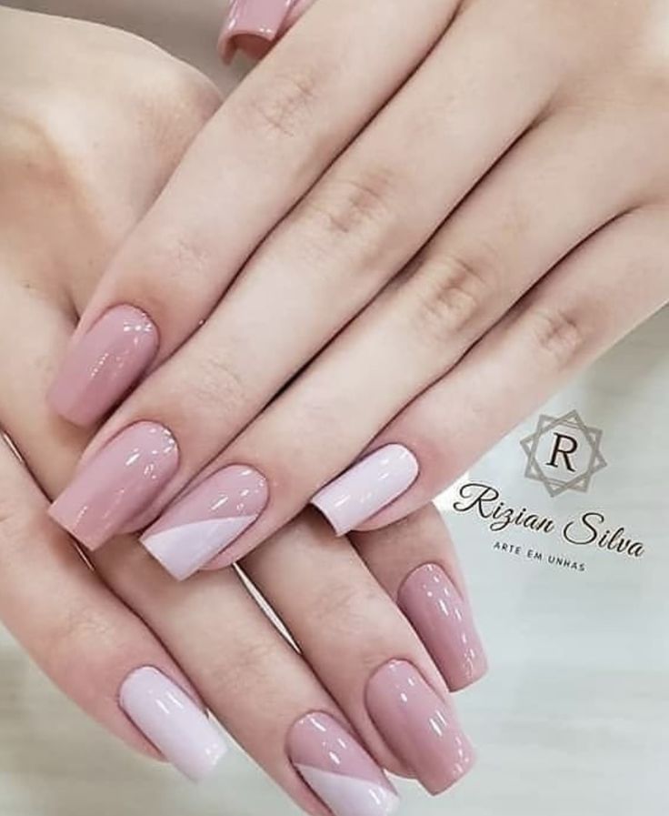 Beauty Hacks Nails, Milky Nails, Makeup Nails Art, Minimal Nails, Pretty Nail Art Designs, Classic Nails, Nail Art Designs Videos, Short Acrylic Nails Designs, Classy Nails