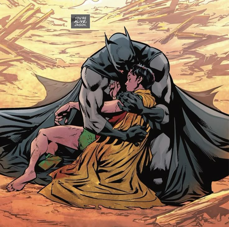 batman and robin wayne kissing in the desert