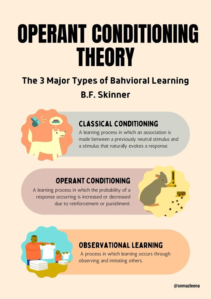 an info sheet describing the different types of learning materials