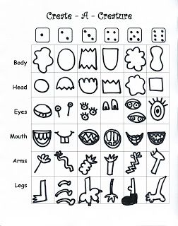 an activity sheet for children to learn how to make their own shapes and numbers with pictures