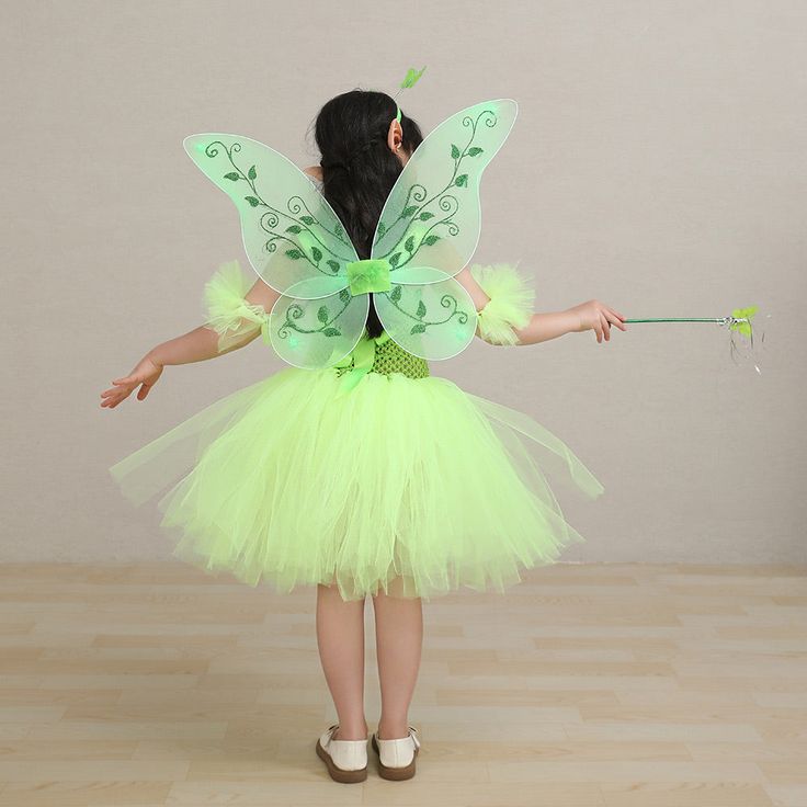 Let your child's dreams take flight with our enchanting Tinker Bell Kids Cosplay Costume. This costume is designed to capture the essence of the beauty fairy Tinker Bell from Disney's magical world, making it the perfect choice for young fans who want to embody the character's whimsical charm. Specifications: Material: Polyester Package included: Dress + Headband Size Chart: Size(Unit:cm) Dress Length Bust Age Height S 50 40-55 2-3y 90-105 M 55 45-60 4-5y 105-115 L 60 48-66 6-7y 115-125 XL 65 50 Fairycore Costume For Halloween Cosplay, Fairycore Halloween Cosplay Costumes, Fairycore Costumes For Costume Party And Cosplay Events, Fairycore Costume For Cosplay Events, Green Fairy Dress For Dress-up, Fairytale Halloween Costumes For Fantasy Events, Green Fantasy Cosplay Costume For Costume Party, Green Fantasy Cosplay Costume, Halloween Fairycore Dress For Cosplay