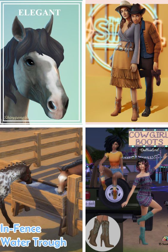 Sims 4 Horse Ranch CC