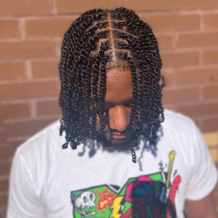 Boy Braid Styles, Twist Hair Men, Two Strand Twist Hairstyles, Box Braids Men, Hair Parts, Mens Twists Hairstyles, Hair Twists Black, Natural Hair Men, Braid Styles For Men