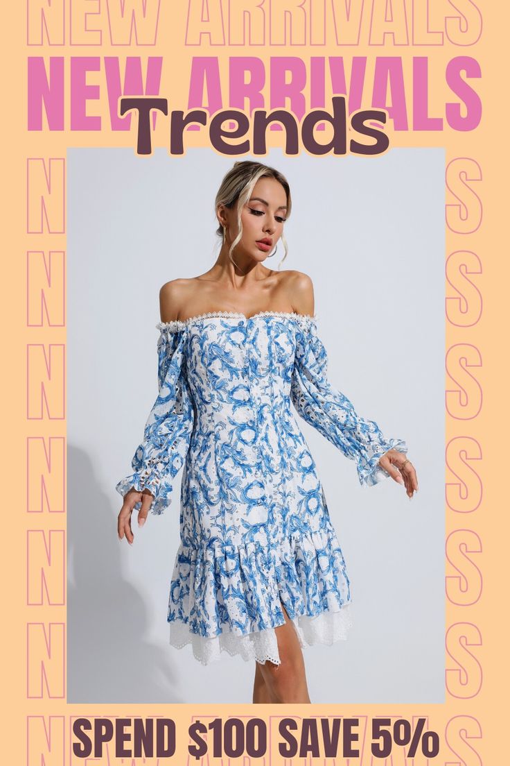 There is no doubt that you will be the protagonist of the banquet. Look glamorous in the Navy Blue Floral Off Shoulder Dress. Featuring a unique off-the-shoulder design and charming ruched floral print detail, this dress is sure to turn heads. Show off your style with this eye-catching piece. Whether it's a vacation or a family gathering, it's the perfect choice. --Dress Length: Approx 83cm --Materials: Polyester --Model is 5 ft 74 and wears size S Off-shoulder Ruched Mini Dress For Garden Party, Spring Strapless Off-shoulder Dress, Strapless Off Shoulder Dress For Spring, Spring Off-shoulder Fitted Floral Dress, Fitted Off-shoulder Dress For Garden Party, Fitted Off-shoulder Floral Dress For Spring, Long Sleeve Ruched Off Shoulder Dress For Summer, Spring Fitted Off-shoulder Floral Dress, Off-shoulder Ruched Dress For Brunch