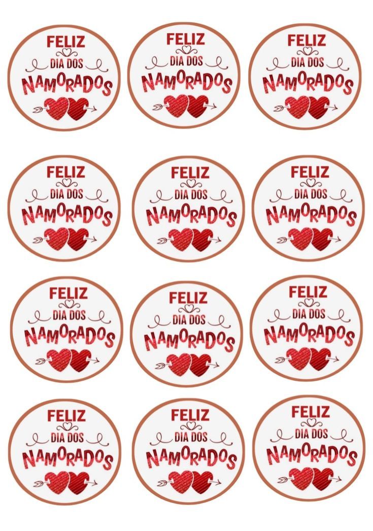 twelve stickers with the words feliz naviddos written in spanish