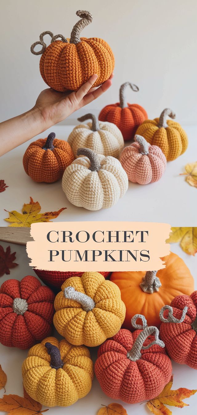 Free crochet pumpkin pattern for beginners – quick and easy for fall projects – click for the pattern. Quick Crochet Pumpkin, Crochet Thanksgiving Wreath, Granny Stitch Pumpkin, Easy Crochet Pumpkins For Beginners, Beginner Fall Crochet Projects, Cute Crochet Pumpkin, Crochet Pattern Pumpkin, Crochet Pumpkin Coasters Free Pattern, Crochet Mini Pumpkins Free Pattern