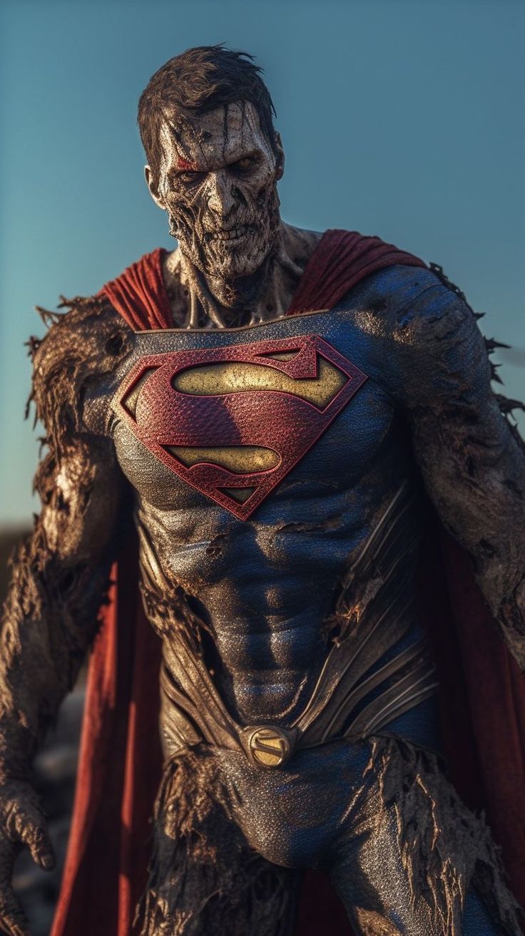 a man dressed up as superman in a scene from the movie's upcoming film