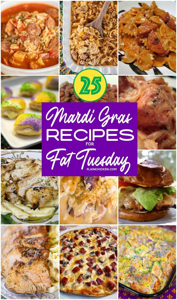 25 mardi gras recipes that are easy to make and delicious for the whole family