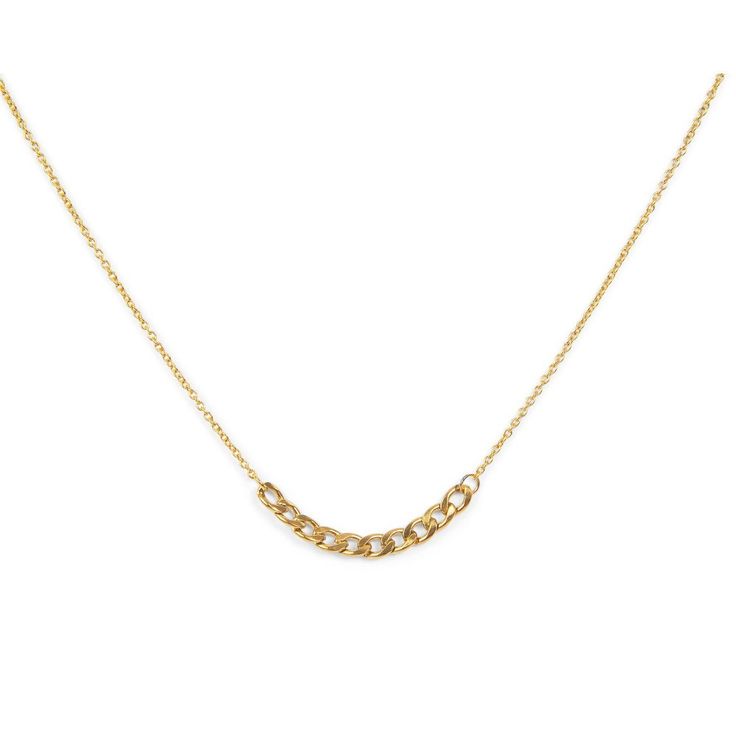 Find joy in unexpected combinations. Expect the unexpected with a one-of-a-kind combo chain that adds a touch of joy to any outfit. You'll never again be stuck trying to find the perfect necklace for that top. (Trust us, we've all been there. Everyday Curb Chain Charm Necklace, Everyday Metal Charm Necklace With Cable Chain, Trendy Yellow Gold Curb Chain Necklace, Everyday Link Curb Chain Necklaces, Everyday Charm Necklace With Adjustable Chain Link, Everyday Curb Chain Link Necklaces, Everyday Gold-tone Necklace With Delicate Chain, Gold Metal Charm Necklace With Cable Chain, Gold Cable Chain Charm Necklace