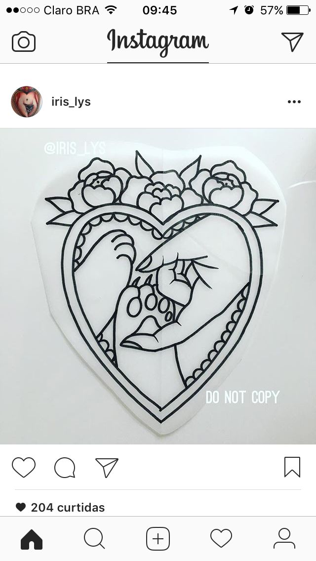 an instagram sticker with a heart and flowers on it