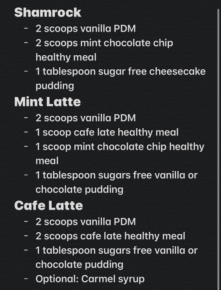 a menu with different types of food and drinks on the front page, including chocolate