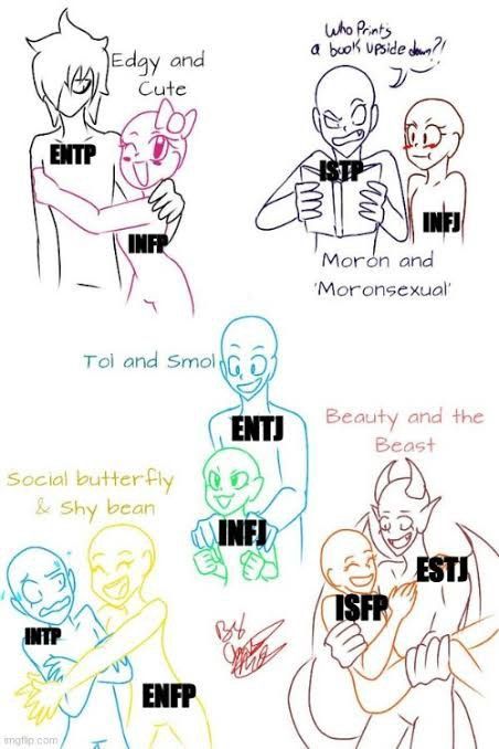 Infp X Infj, Mbti Functions, Infj And Entp, Infp Relationships, Infj Humor, Ship Dynamics, Istp Personality, Infp Personality Type, Mbti Test