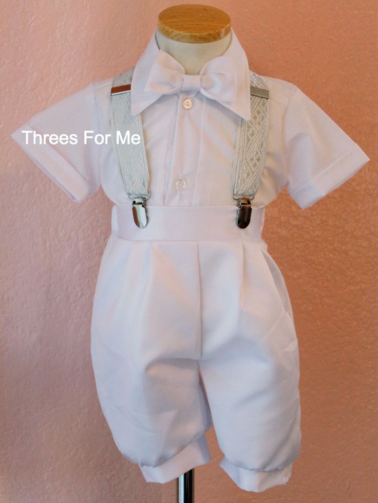 The Summer Baptism/Christening Baby Boy Collection is here! Our Summer Collection is perfect for the warm sunny days of summer Our collection is all made with breathable fabrics to keep baby boy fresh on his special day Alan, is our 5 piece boy romper. Our romper includes: - Short Sleeve button down with short sleeves -Romper satin pants with elastic on back, easily slipping on and off baby boy -Suspenders with silver lace design -Satin detachable bow tie -Baby boy satin cap No need to look for Guayabera Outfit, Baby Boy Suspenders, Boy Baptism Outfit, Suspenders For Boys, Satin Romper, Baptism Outfit, Boy Baptism, Satin Pants, Silver Lace