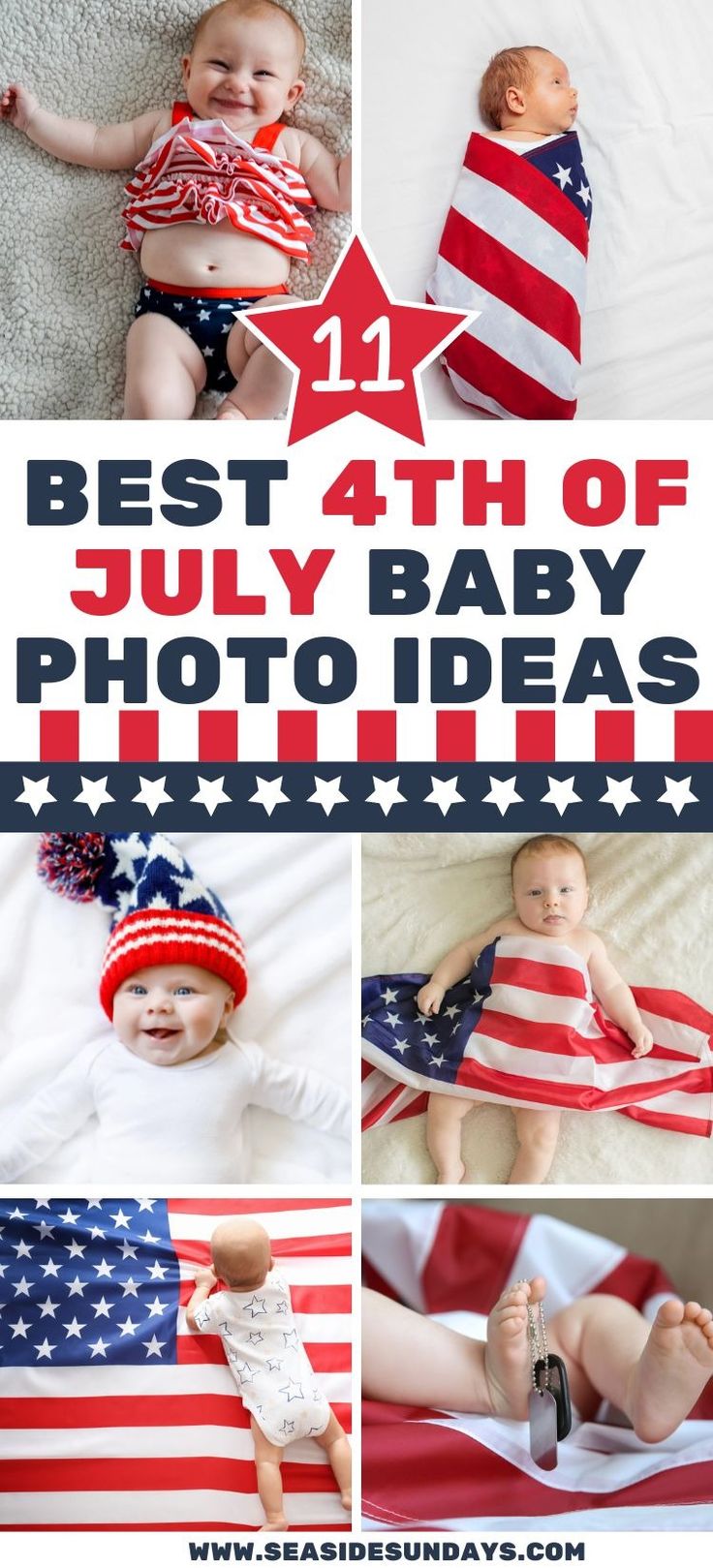 the best 4th of july baby photo ideas