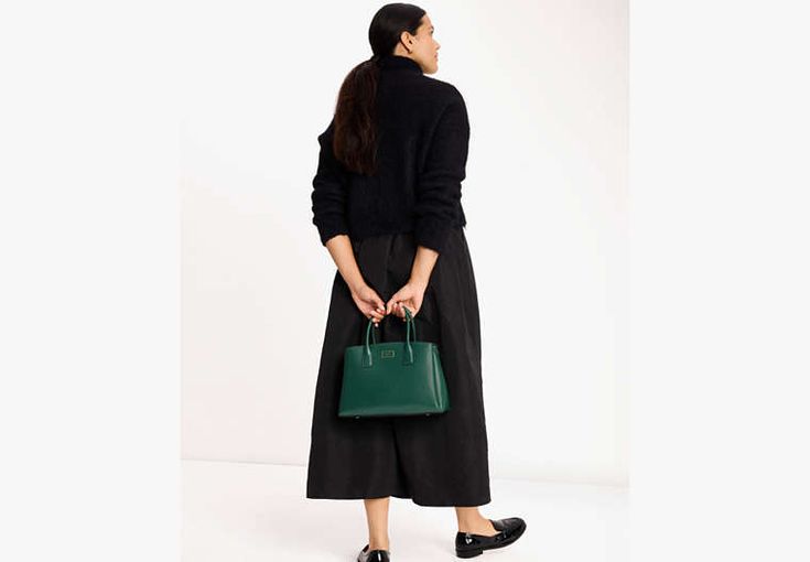 Add instant style to your in-office days with this sophisticated leather satchel. | Kate Spade Serena Satchel, Arugula Leather Satchel, Kate Spade New York, Sophisticated Style, Leather Purses, Kate Spade, Satchel, Leather