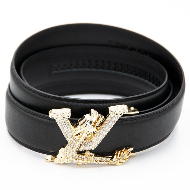 Leather Color Options Prom Accessories Men, Luxury Adjustable Embroidered Belt, Luxury Black Embroidered Belt, Luxury Gold Adjustable Belt Buckle, Luxury Adjustable Gold Belt Buckle, Gold Rhinestone Belt For Formal Occasions, Luxury Adjustable Belt With Buckle, Black Belt Outfit, Diamond Belt