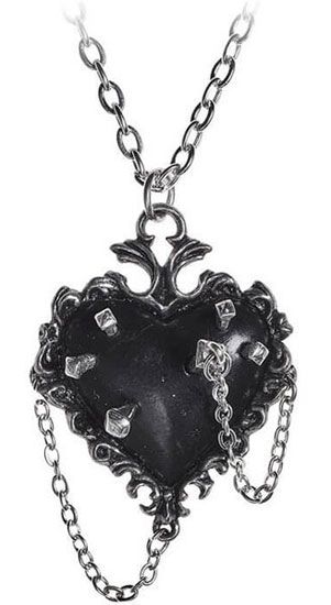 Witches Heart Pendant Necklace Drawing Butterflies, Alchemy Jewelry, Promise Bracelet, Jewelry Goth, Alchemy Gothic, Vampire Goth, Magical Jewelry, Pin Pendant, A Witch