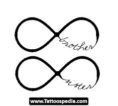 an infinite symbol with the word together written in cursive writing