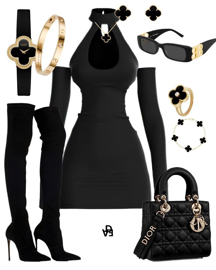 Mafia outfit🖤 Mafia Daughter Outfit, Mafia Girls Aesthetic Outfit, Mafia Girls Outfit, Mafia Wife Dress, Night Club Aesthetic Outfit, Mafia Lady Aesthetic, Mafia Lady Outfit, Mafia Queen Outfit, Mafia Outfit Ideas