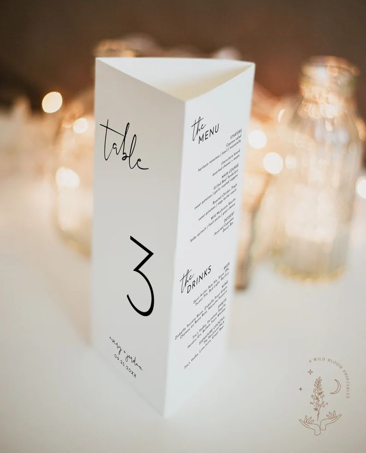 the table numbers are placed on top of each other