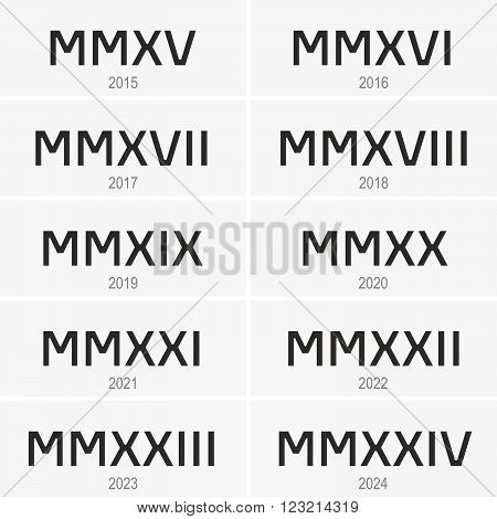 the different font and numbers for each letter