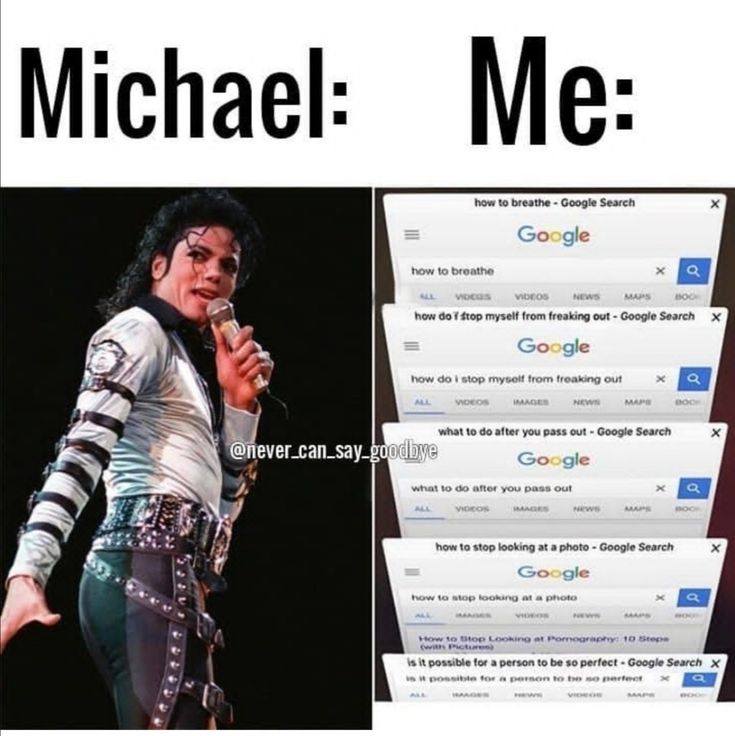 michael jackson meme is shown in three different pictures, including one with the word michael jackson on it