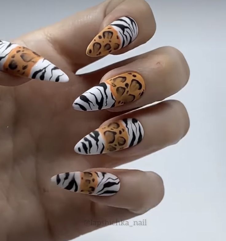 Camo Nail Designs, Character Nails, Camo Nails, Animal Nail Art, Funky Nail Art, Classy Nail Designs, Glamour Nails, Dope Nail Designs, Animal Nails