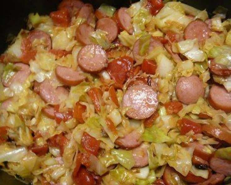 the food is prepared and ready to be cooked in the pot on the stove top