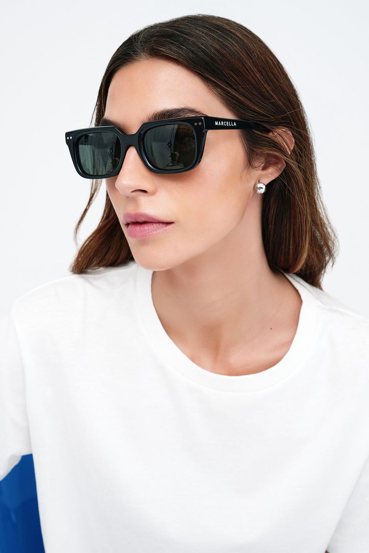 Modern glamour is on your horizon. Our Vida Sunglasses feature square frames, straight arms and curved tips that offer a comfortable fit. These shades are the perfect everyday accessory. Includes a carrying case, so Vida can always tag along.. | Available in one size. Lens width is approximately .2” (5 cm). Temple length is approximately 5.5" (14.5 cm).100% Acetate frames. Tinted lenses offer UV protection. To clean, rinse with water and wipe with a microfiber cloth as needed. For long-lasting q Everyday Accessories, Carrying Case, Microfiber Cloth, Square Frames, Womens Fall, Square Sunglasses, Uv Protection, Winter Outfits, Temple