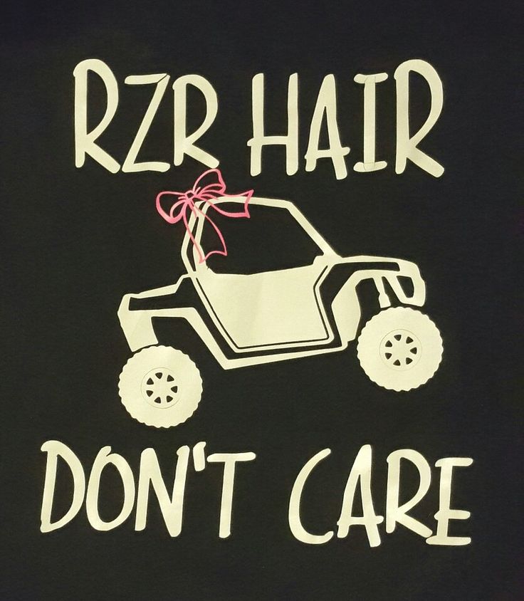 a t - shirt that says, rzr hair don't care