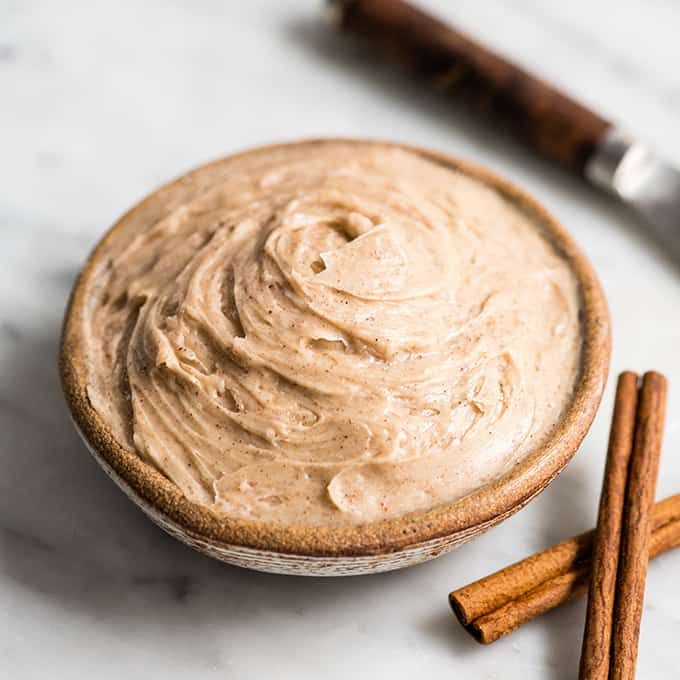 an image of a bowl of food with cinnamon sticks