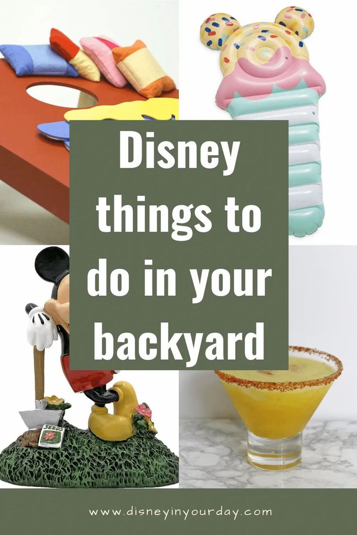 disney things to do in your backyard