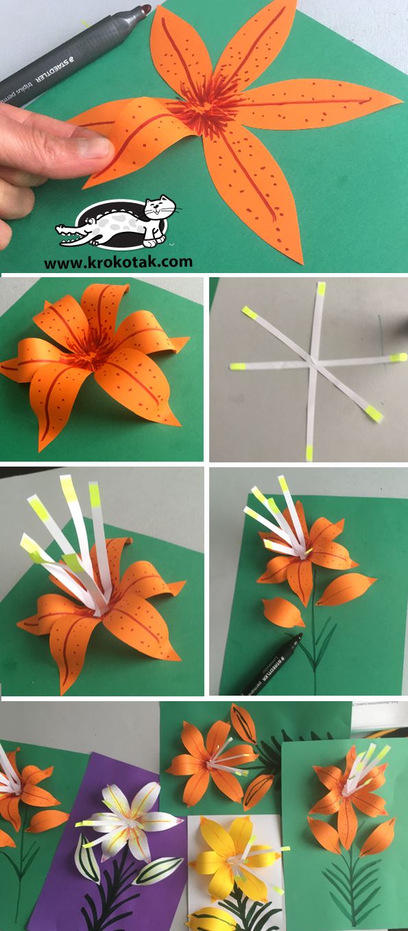 step by step instructions on how to make paper flowers