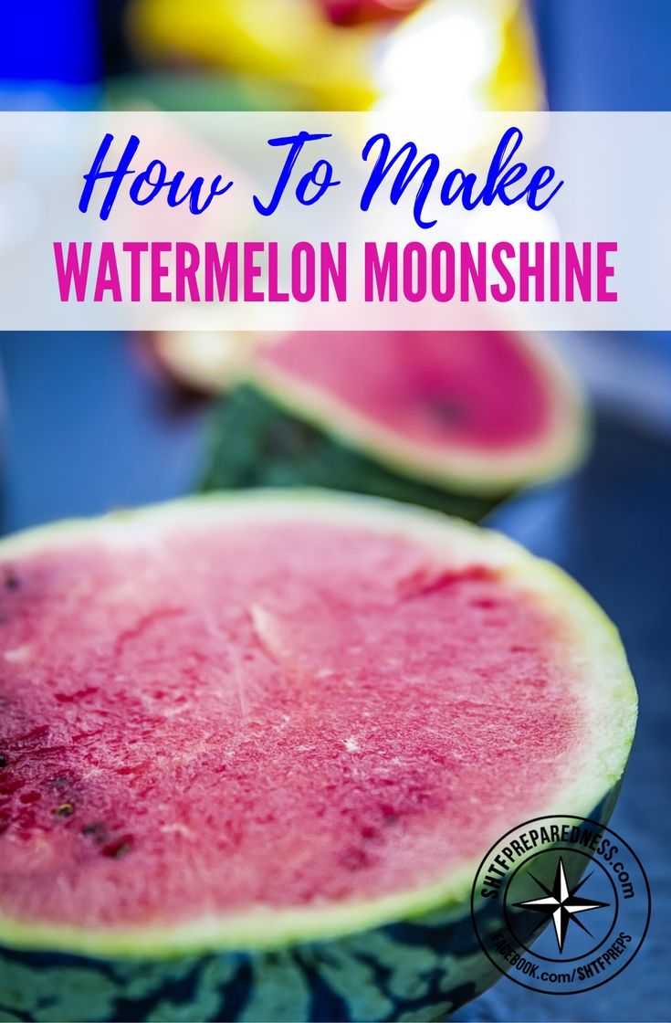 how to make watermelon moonshine