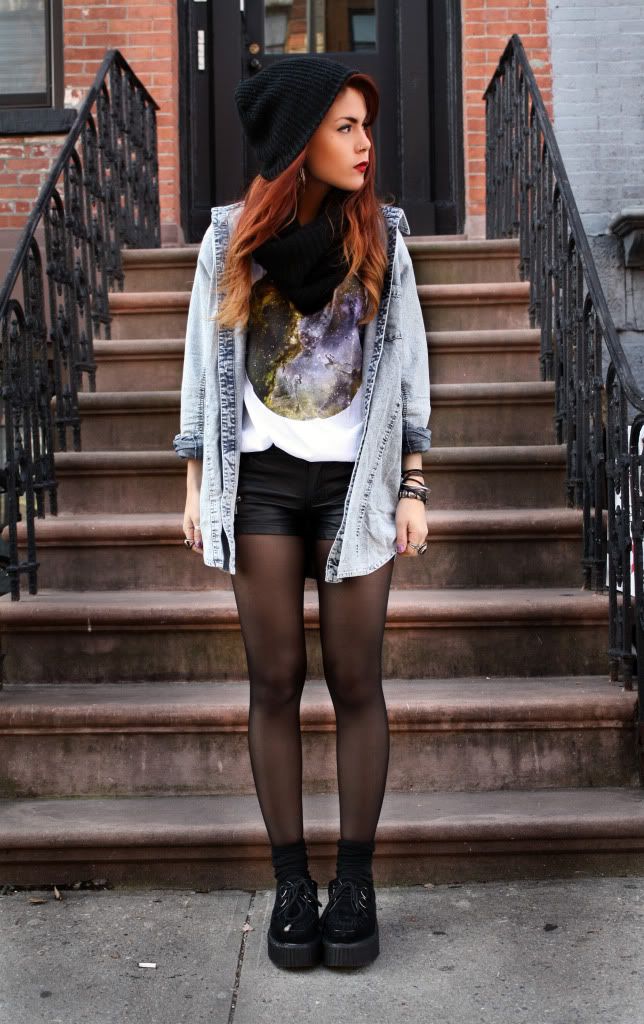 Look Grunge, Tokyo Street Fashion, Style Indie, Outfit Chic, Grunge Look, Hipster Outfits, Tights And Boots, Soft Grunge, Grunge Style