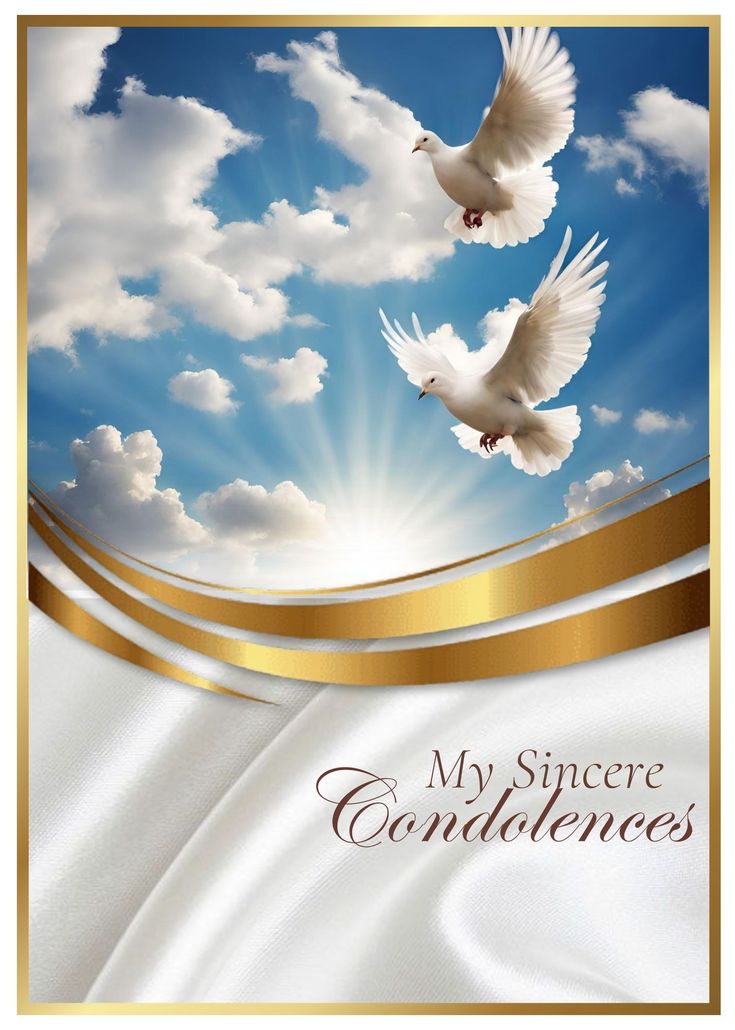 Condolence Greeting by Simply Shykeria Get Well Card Messages, Deepest Sympathy Messages, Condolences Messages, Condolences Messages For Loss, Sincere Condolences, My Condolences, Condolences Quotes, Memory Quotes, Mooi Prentjies