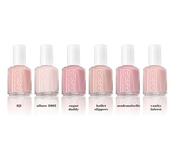 Essie Nail Polish Collection, Signature Nail Color, Coquette Nail Polish, Cute Nail Polish Colors, Nail Paint Collection, Essie Fiji, Nail Polish Essie, Essie Nail Polish Colors, Nails Essie