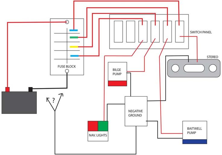 an electrical wiring diagram for a house with two lights and one switch box, which is connected