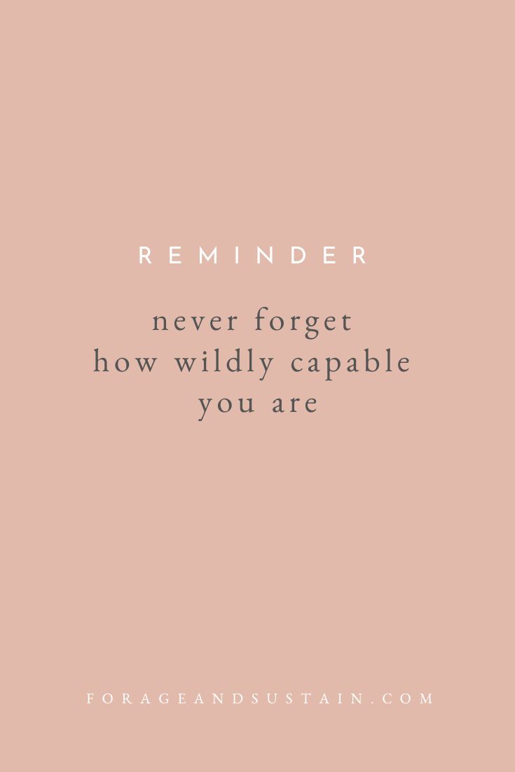 a pink background with the words reminder never forget how wildly capable you are