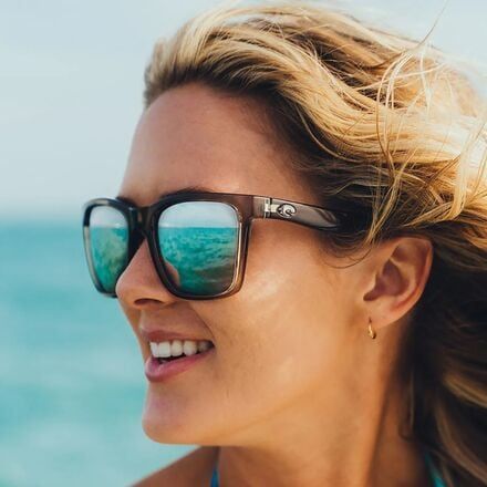 Grab the Costa Panga 580P Polarized glasses before a trip to the beach, short jaunt to the pool, or long hike to an alpine lake to keep yourself feeling good and seeing clearly. These high quality shades boast polarized polycarbonate lenses that cut down on glare, offer crispy clear optics, and fight back against scratching. These high quality lenses are locked in place by a lightweight frame, comfortable nose and temple pads, and durable hinges. Polarized Wayfarer Sunglasses For Travel, Wayfarer Sunglasses With Uv Protection For Travel, Travel Wayfarer Sunglasses With Uv Protection, Travel Wayfarer Sunglasses With Polarized Lenses, Vacation Wayfarer Shield Sunglasses With Mirrored Lenses, Polarized Wayfarer Shield Sunglasses For Beach, Summer Wayfarer Sunglasses For Outdoor Activities, Polarized Wayfarer Sunglasses For Outdoor, Beach Wayfarer Sunglasses With Mirrored Lenses