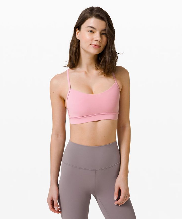 Flow Y Bra Nulu *Light Support, B/C Cup | Women's Bras | lululemon Lululemon Fitted Bra With Built-in Support, Medium Support Bra With Adjustable Straps For Light Exercise, Adjustable Straps Bra For Light Exercise, Athleisure Bra With Light Support For Everyday, Everyday Athleisure Bra With Light Support, Sporty Everyday Bra With Light Support, Fitted Lululemon Sports Bra, Lululemon Stretch Racerback Sports Bra, Everyday Light Support Sporty Bra