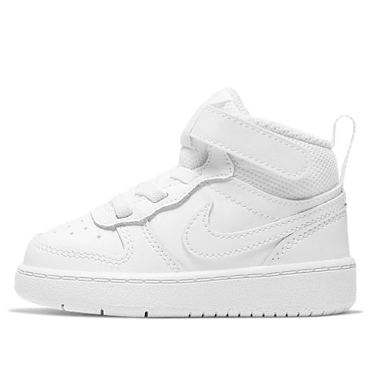 Nike Court Borough Mid 2 TD Infant/Toddler Shoes Nike Court Shoes, White Dunks, Nike Court Borough Mid 2, Court Borough Mid 2, Nike Court Borough, Toddler Nikes, Nike Dunk High, Nike Kids, Grey Shoes