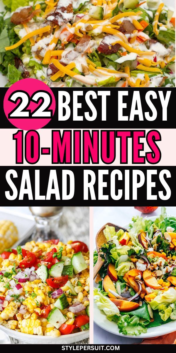 the best salads to make for dinner