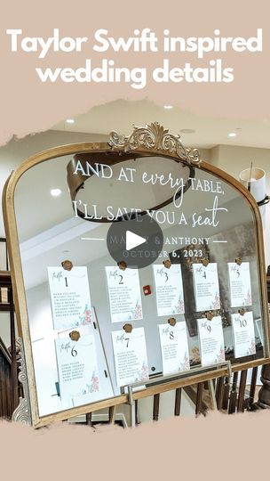 a mirror that has some notes on it