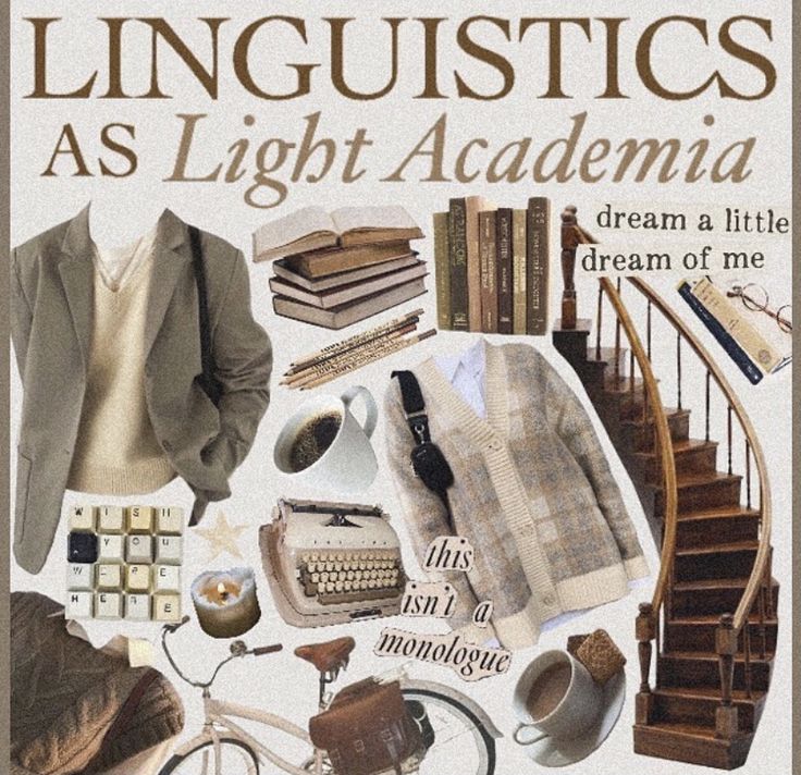 an advertisement for the book, linguisstics as light acadenia dream of me